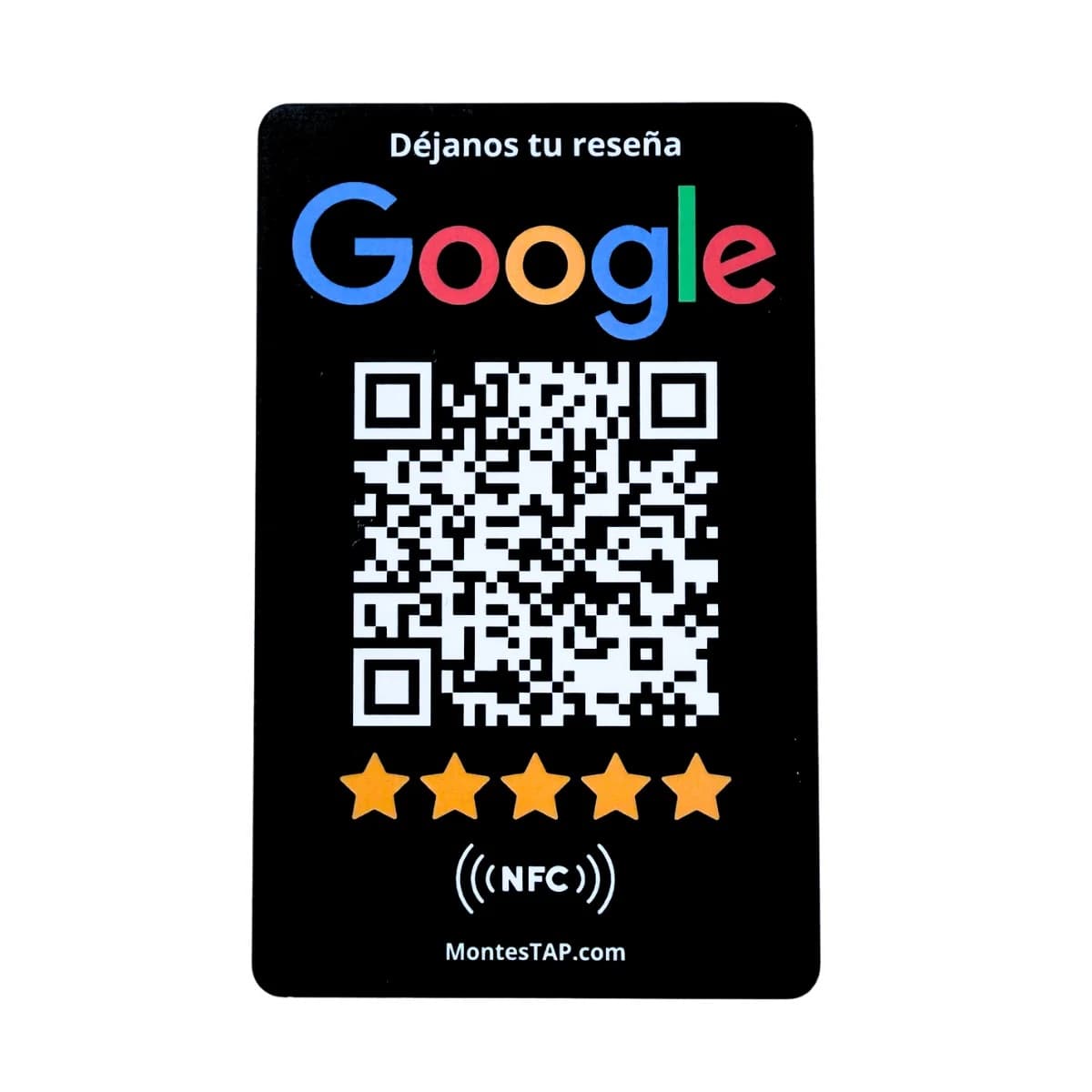 Tarjeta PVC NFC + QR